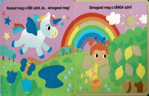 Napraforgó Simogatós könyv - Színek