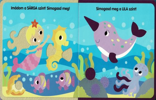 Napraforgó Simogatós könyv - Színek