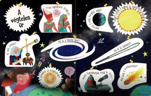 Napraforgó Nyisd ki és fedezd fel - Az űr