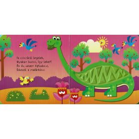 Napraforgó Gumis lapozó - Dinoszauruszok