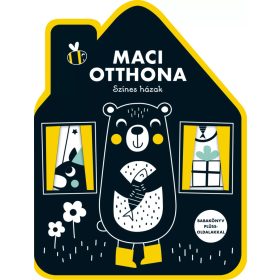 Napraforgó Színes házak - Maci otthona