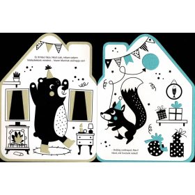 Napraforgó Színes házak - Maci otthona