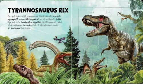 Napraforgó Szuper puzzle - Dinoszauruszok