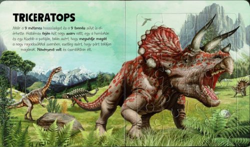 Napraforgó Szuper puzzle - Dinoszauruszok