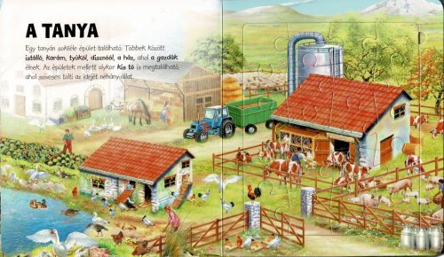 Napraforgó Szuper puzzle - A tanya állatai