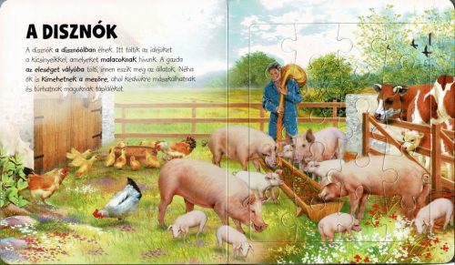 Napraforgó Szuper puzzle - A tanya állatai