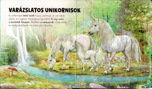 Napraforgó Szuper puzzle - Unikornisok