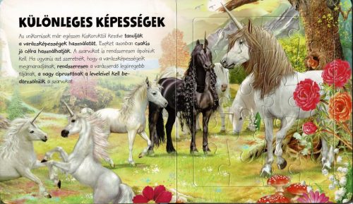 Napraforgó Szuper puzzle - Unikornisok