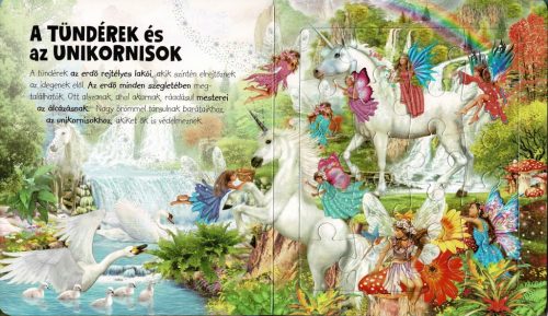 Napraforgó Szuper puzzle - Unikornisok