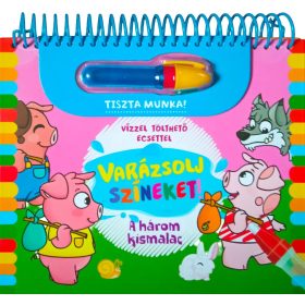 Napraforgó Varázsolj színeket! - A három kismalac