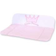   BabyLion Prémium Textil pelenkázó lap - Rózsaszín Princess