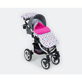 MTT Őszi muszlin bundazsák (0-12 hónapos) - Fehér