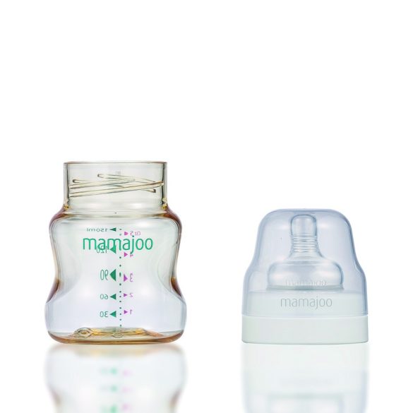 Mamajoo BPA mentes PES Cumisüveg - 150 ml - arany  (SÉRÜLT CSOMAGOLÁS!)