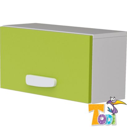 Todi Bianco/Ice Cream felnyílós szekrényajtó - Zöld