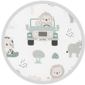 Szafari állatai járművel