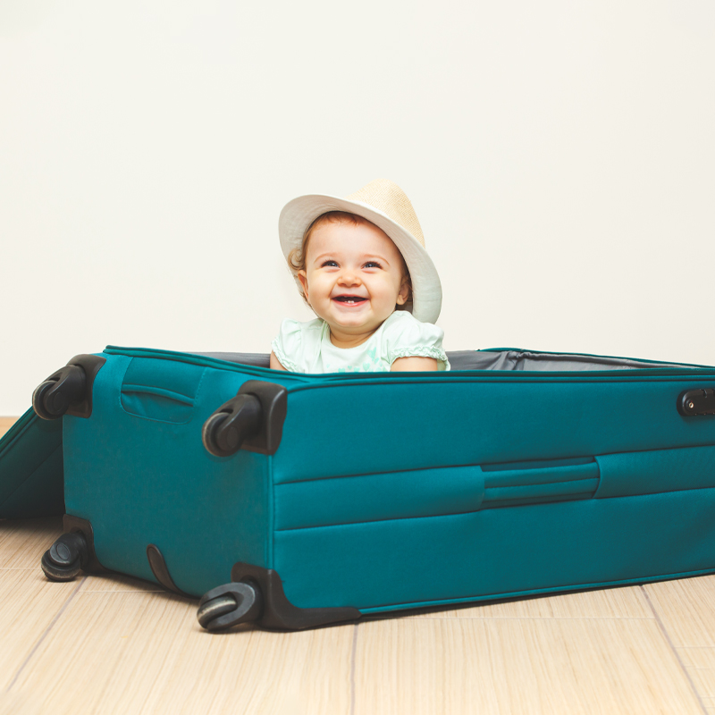 Praktikus holmik babás, kisgyermekes utazásokra